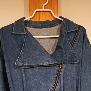 Vintage Handmade Asymmetrical Denim Dress